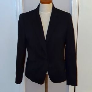 Navy Single Button Blazer